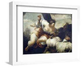 Lot and His Daughters-Sebastiano Ricci-Framed Giclee Print