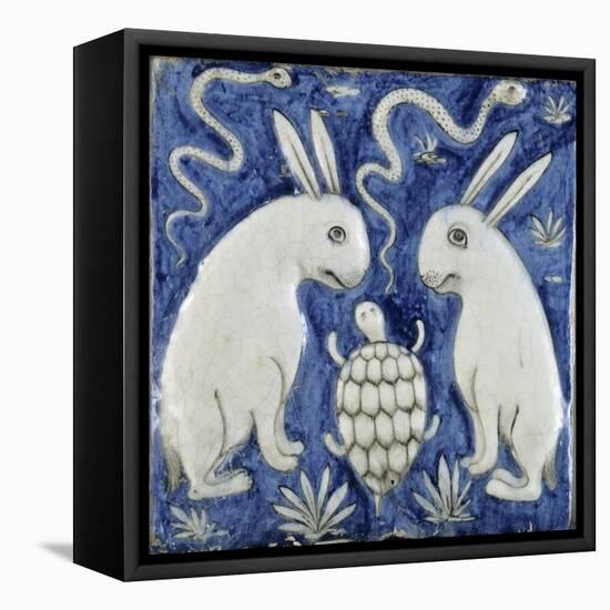 Lot de carreaux-null-Framed Stretched Canvas