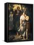 Lot Leaving Sodom with His Family, 1853-Juan Urruchi-Framed Stretched Canvas