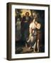 Lot Leaving Sodom with His Family, 1853-Juan Urruchi-Framed Giclee Print