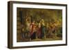 Lot's Family Leaving Sodom-Peter Paul Rubens-Framed Giclee Print