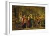 Lot's Family Leaving Sodom-Peter Paul Rubens-Framed Giclee Print