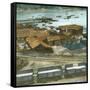 Lota (Chile), the Quays, around 1900-Leon, Levy et Fils-Framed Stretched Canvas