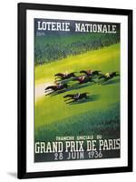 Loterie Nationale-Paul Colin-Framed Art Print