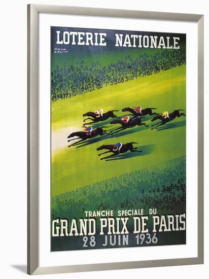 Loterie Nationale-Paul Colin-Framed Art Print