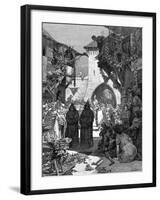 Lothair and Innocent-Alphonse Mucha-Framed Art Print