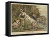 Lotos Eaters-Charles Joseph Staniland-Framed Stretched Canvas