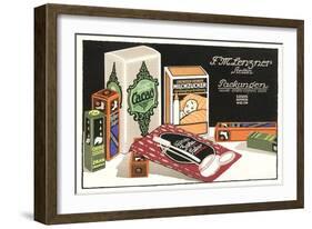 Lots of German Products-null-Framed Art Print