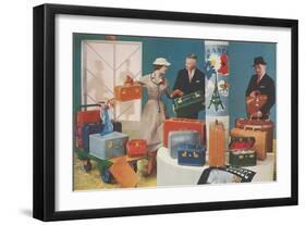 Lots of Luggage-null-Framed Art Print