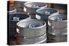 Lots of Metal Barrels at A Beer Factory-Voy-Stretched Canvas