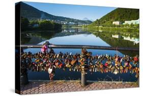 Lots of Padlocks and Chains-Michael Runkel-Stretched Canvas