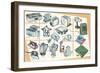 Lots of Small Appliances-null-Framed Art Print