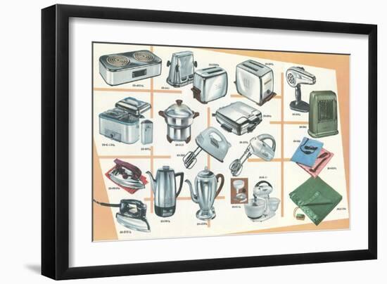 Lots of Small Appliances-null-Framed Art Print