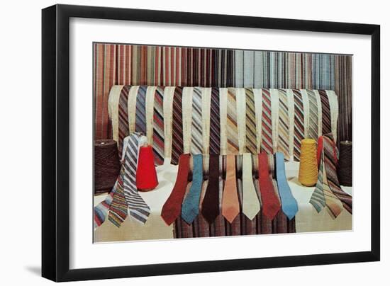 Lots of Ties-null-Framed Art Print