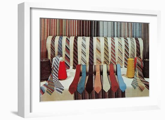 Lots of Ties-null-Framed Art Print