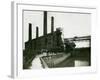 Lots Road Power Station in Chelsea, 1923-null-Framed Photographic Print