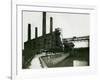 Lots Road Power Station in Chelsea, 1923-null-Framed Photographic Print