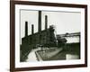 Lots Road Power Station in Chelsea, 1923-null-Framed Photographic Print