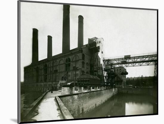 Lots Road Power Station in Chelsea, 1923-null-Mounted Photographic Print