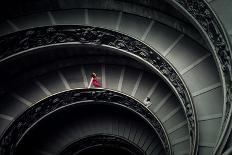 Spiral stairs-Lotte Grønkjær-Photographic Print