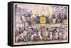 Lotteries, 1826-Isaac Robert Cruikshank-Framed Stretched Canvas