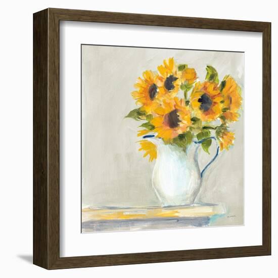 Lotties Sunflowers-Sue Schlabach-Framed Art Print