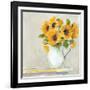 Lotties Sunflowers-Sue Schlabach-Framed Art Print