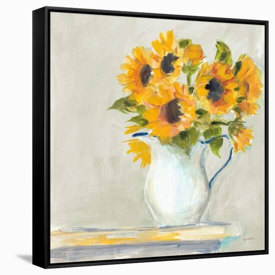 Lotties Sunflowers-Sue Schlabach-Framed Stretched Canvas