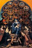 Madonna of the Rosary (Cingoli Altarpiece)-Lotto Lorenzo-Stretched Canvas