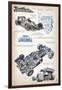 Lotus 95T Technical-Lantern Press-Framed Art Print