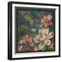 Lotus and Crane-Bill Jackson-Framed Giclee Print