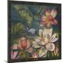 Lotus and Crane-Bill Jackson-Mounted Premium Giclee Print