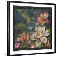 Lotus and Crane-Bill Jackson-Framed Giclee Print