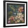 Lotus and Crane-Bill Jackson-Framed Giclee Print