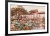 Lotus at Kodaiji-Ella Du Cane-Framed Giclee Print