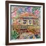 Lotus Cafe, Ubud, Bali, 2002-Hilary Simon-Framed Giclee Print