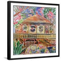 Lotus Cafe, Ubud, Bali, 2002-Hilary Simon-Framed Giclee Print