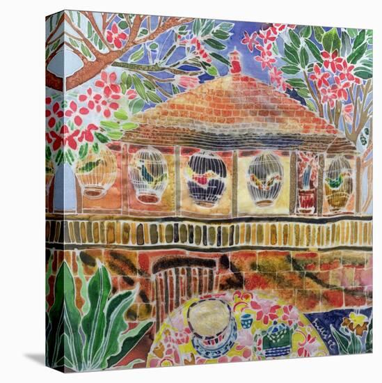 Lotus Cafe, Ubud, Bali, 2002-Hilary Simon-Stretched Canvas