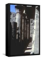 Lotus Capitals, Temple of Horus, Edfu, Egypt, Ptolemaic Period, C251 Bc-C246 Bc-CM Dixon-Framed Stretched Canvas