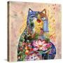 Lotus Cat-Oxana Zaika-Stretched Canvas