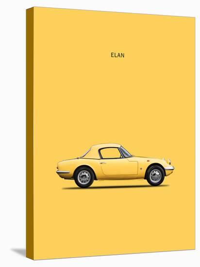 Lotus Elan 1965-Mark Rogan-Stretched Canvas