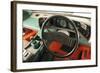 Lotus Esprit 1977 from the James Bond film The Spy Who Loved Me-Simon Clay-Framed Photographic Print