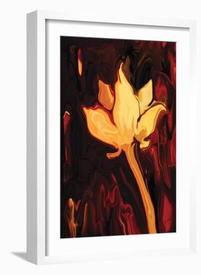 Lotus Flower-Rabi Khan-Framed Art Print