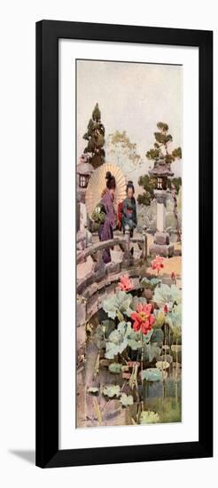 Lotus Flowers-Ella Du Cane-Framed Giclee Print