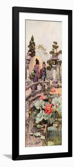 Lotus Flowers-Ella Du Cane-Framed Giclee Print