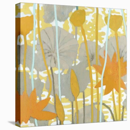 Lotus I-Sally Bennett Baxley-Stretched Canvas