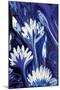 Lotus in Blue-Rabi Khan-Mounted Art Print