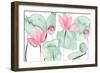 Lotus in Nature I-Melissa Wang-Framed Premium Giclee Print