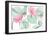 Lotus in Nature I-Melissa Wang-Framed Premium Giclee Print