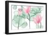 Lotus in Nature III-Melissa Wang-Framed Premium Giclee Print